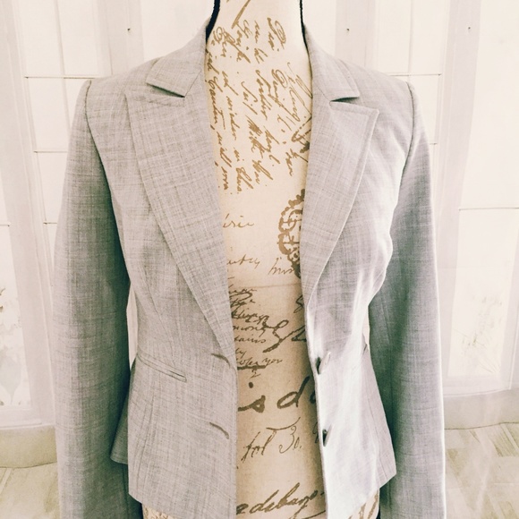 Express Jackets & Blazers - Express Women's Career Gray Blazer Size 0